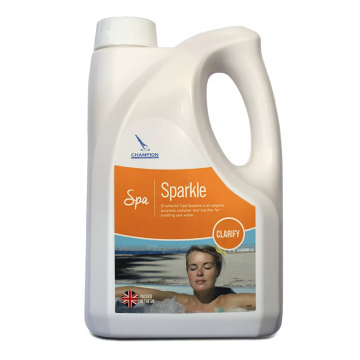 Champion Spa Sparkle for Hot Tubs, Spas and Pools - 2 Litre